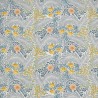 Digital Printed Cotton Jersey Fabric Larkspur William Morris Floral 150cm Wide