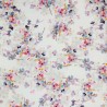 100% Cotton Double Gauze Printed Fabric Lightweight Reims Floral 132cm Wide