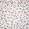 100% Cotton Fabric Nutex Festive Cats & Dogs Christmas Seasonal Xmas 110cm Wide