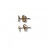 Ear Post Flat Jewellery Piercing Stud 2 pair Pack