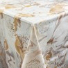 100% PVC Vinyl Printed Pattern Tablecloth Fabric Liquid Marble Effect 140cm Wide