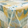 100% PVC Vinyl Printed Pattern Tablecloth Fabric Patchwork Hens Birds 140cm Wide