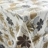 100% PVC Vinyl Printed Pattern Tablecloth Fabric Foliage Plants Leaf 140cm Wide