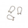 Jewellery Making Ear Wires Kidney Hoop: 10 Pack