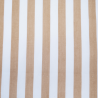 (REMNANT) Polycotton Fabric Stripe 12mm Candy Stripes 103cm x 112cm