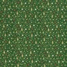 100% Cotton Poplin Fabric Christmas Twigs Xmas Festive Trees Stars 145cm Wide