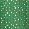 100% Cotton Poplin Fabric Christmas Trees Xmas Festive Tartan Lines 145cm Wide