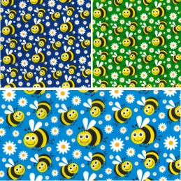 Polycotton Fabric Bumble...