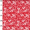 Polycotton Fabric Christmas Xmas Festive Holly Leaves Kesteven Street 110cm Wide