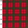 Polycotton Fabric Christmas Xmas Festive Tartan Pattern Stripes 110cm Wide