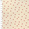 100% Cotton Fabric John Louden Christmas Mini Stars Festive Xmas