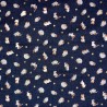 100% Japanese Cotton Fabric Nutex Yachi Cats Kittens Bells Playful 110cm Wide