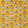 Polycotton Fabric Halloween Festive Pumpkins Patterned Spooky Autumn 112cm Wide