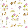 SALE 100% Organic Cotton Fabric Dr Seuss Books The Lorax Trees Cartoon Kids