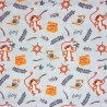 100% Cotton Fabric Nutex A Pirates Adventure Pirate's Crew Monkeys 112cm Wide