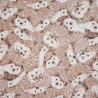 Japanese Cotton Linen Fabric Nutex Ono Hedgehogs Cute Animal Wildlife 110cm Wide