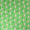 Polycotton Digitally Printed Fabric Christmas Xmas Santa Candy Canes 112cm Wide