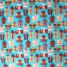 Polycotton Digitally Printed Fabric Festive Christmas Presents Gifts 112cm Wide