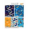 SALE 100% Cotton Fabric 5 x Fat Quarter Bundle Challenge Accepted Hot Wheels Race Car