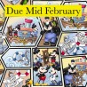 PRE ORDER 100% Cotton Percale Fabric Steamboat Willie Comic