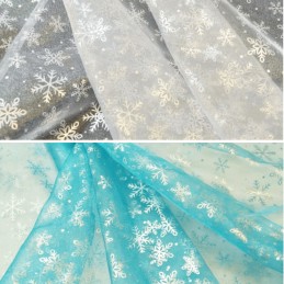 Organza Fabric Snowflakes...