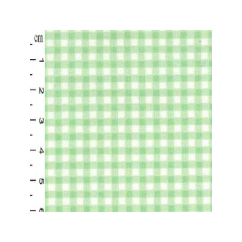 100% Cotton Poplin Fabric Rose & Hubble Mini Check Gingham 