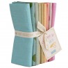 Tilda 9 x Fat Quarter Bundle Chambray Spring Pastels