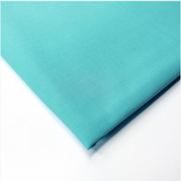 Lifestyle 100% Cotton Fabric Plain Coloured Solid 150cms Wide 135gsm Aqua