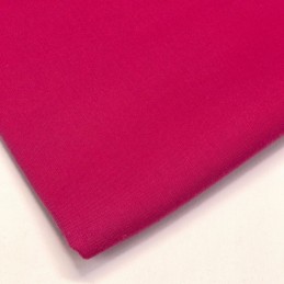 Lifestyle 100% Cotton Fabric Plain Coloured Solid 150cms Wide 135gsm Cerise