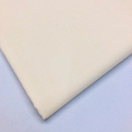 Lifestyle 100% Cotton Fabric Plain Coloured Solid 150cms Wide 135gsm Cream