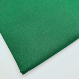 Lifestyle 100% Cotton Fabric Plain Coloured Solid 150cms Wide 135gsm Emerald Green