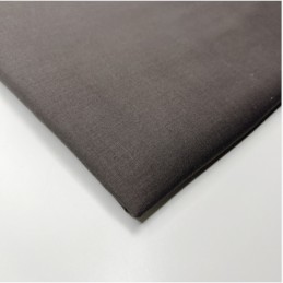 Lifestyle 100% Cotton Fabric Plain Coloured Solid 150cms Wide 135gsm Graphite