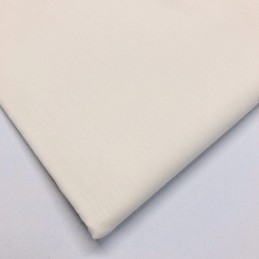 Lifestyle 100% Cotton Fabric Plain Coloured Solid 150cms Wide 135gsm Ivory