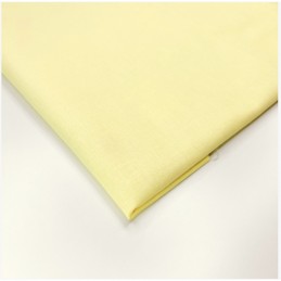 Lifestyle 100% Cotton Fabric Plain Coloured Solid 150cms Wide 135gsm Lemon Yellow