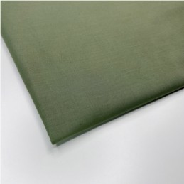 Lifestyle 100% Cotton Fabric Plain Coloured Solid 150cms Wide 135gsm Olive Green