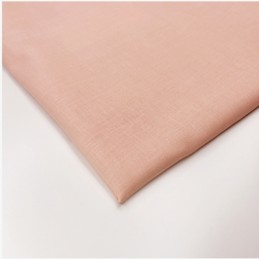 Lifestyle 100% Cotton Fabric Plain Coloured Solid 150cms Wide 135gsm Peach