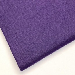 Lifestyle 100% Cotton Fabric Plain Coloured Solid 150cms Wide 135gsm Purple