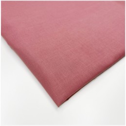 Lifestyle 100% Cotton Fabric Plain Coloured Solid 150cms Wide 135gsm Rose