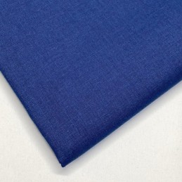 Lifestyle 100% Cotton Fabric Plain Coloured Solid 150cms Wide 135gsm Royal Blue