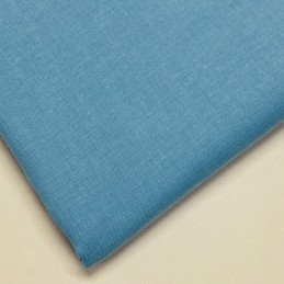 Lifestyle 100% Cotton Fabric Plain Coloured Solid 150cms Wide 135gsm Sky Blue