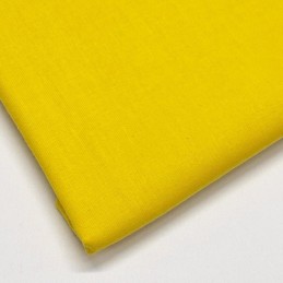 Lifestyle 100% Cotton Fabric Plain Coloured Solid 150cms Wide 135gsm Sunshine Yellow