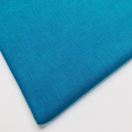 Lifestyle 100% Cotton Fabric Plain Coloured Solid 150cms Wide 135gsm Turquoise