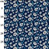 Digital 21 Wale Cotton Cord Prints Fabric Floral Flower Elvin Close 142cm Wide