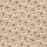 Cotton Jersey Fabric Stretchy Dressmaking Animal Rainbow Bear Rabbit 150cm Wide