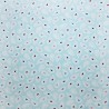 Cotton Jersey Fabric Stretchy Dressmaking Paisley Teardrop Design 150cm Wide