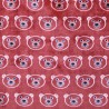 Bubs Cuddle Fleece Fabric Super Soft Teddies Teddy Bears Animal Faces 144cm Wide