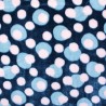 Bubs Cuddle Fleece Fabric Super Soft Dots Polka Dots Circles Shapes 144cm Wide