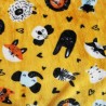 Cuddle Fleece Fabric Soft Luxurious Cute Animals Pig Elephant Raccoon 144cm Wide