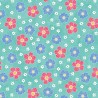 100% Cotton Fabric Benartex Chalk Garden Posey Floral Baywood Close 112cm Wide