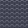 SALE 100% Cotton Fabric Lewis & Irene Herring Bone Fish Dark Navy 112cm Wide